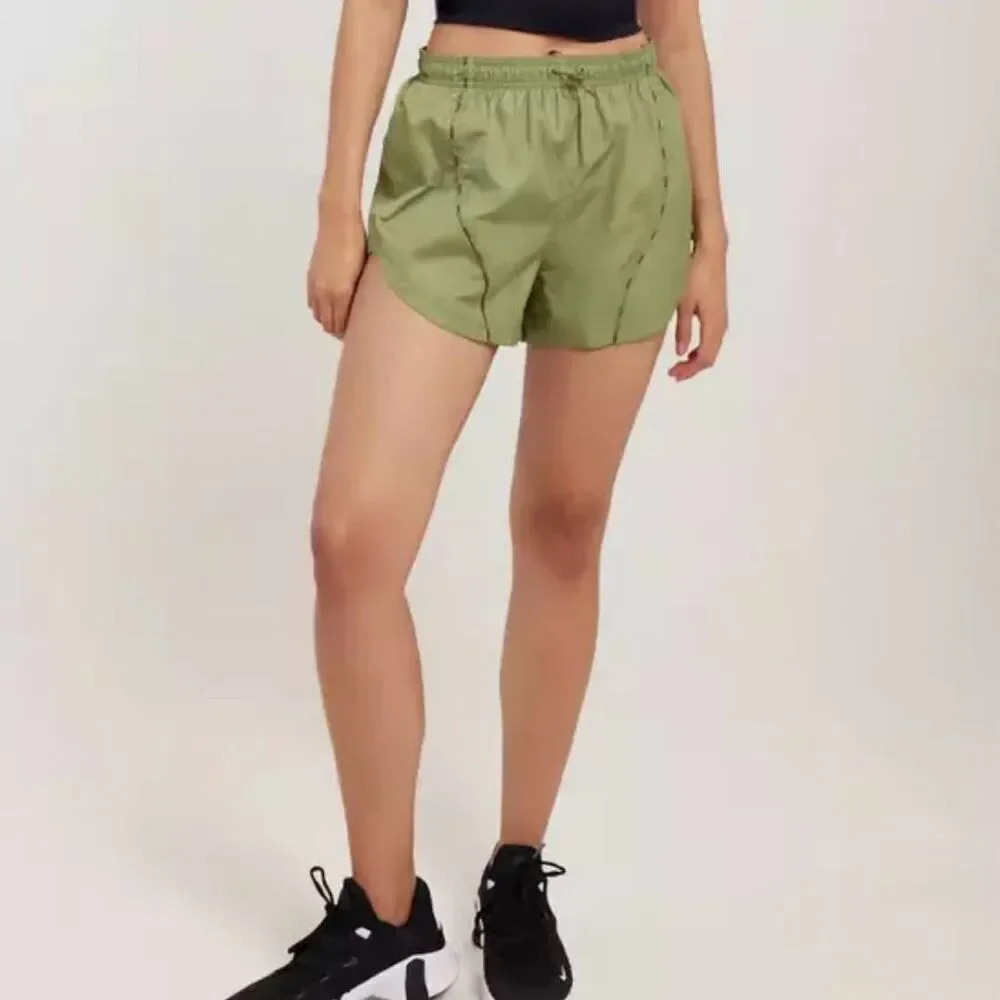 NIKE AIR | NWT Olive Green Running Athletic Shorts Drawstring Waist | Size 2X